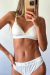 Conjunto Magnolia Natural ( Corpiño Sin Aro & Bombacha Less )