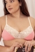 Conjunto Linda Flame Salmón Pop ( Corpiño Sin aro & Bombacha Less ) - comprar online