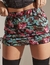 Falda Vesna Negra con Rojo