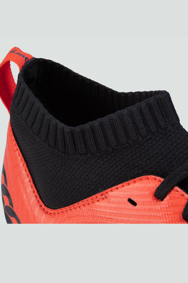 BOTINES DE RUGBY CANTERBURY STAMPEDE PRO ORG/BLK 8 TAPONES DE ALUMINIO INTERCAMBIABLES — imagen 5