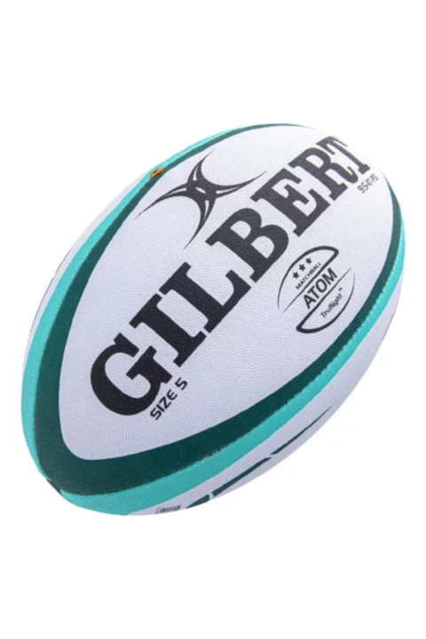 PELOTA RUGBY GILBERT MATCH ATOM AQUA N°5