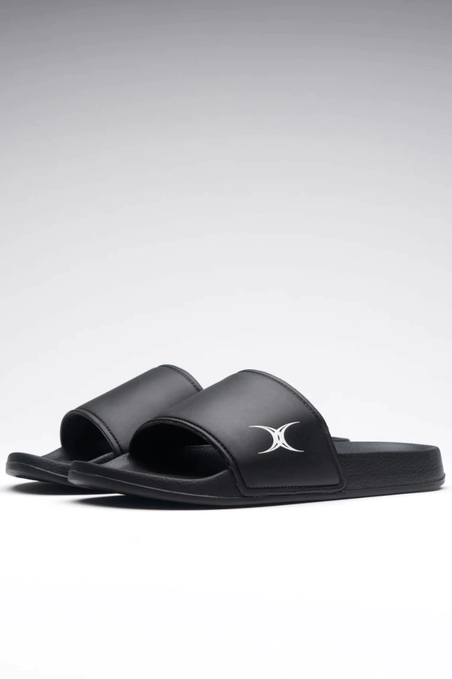 SANDALIAS GILBERT SLIDER BLACK — imagen 5