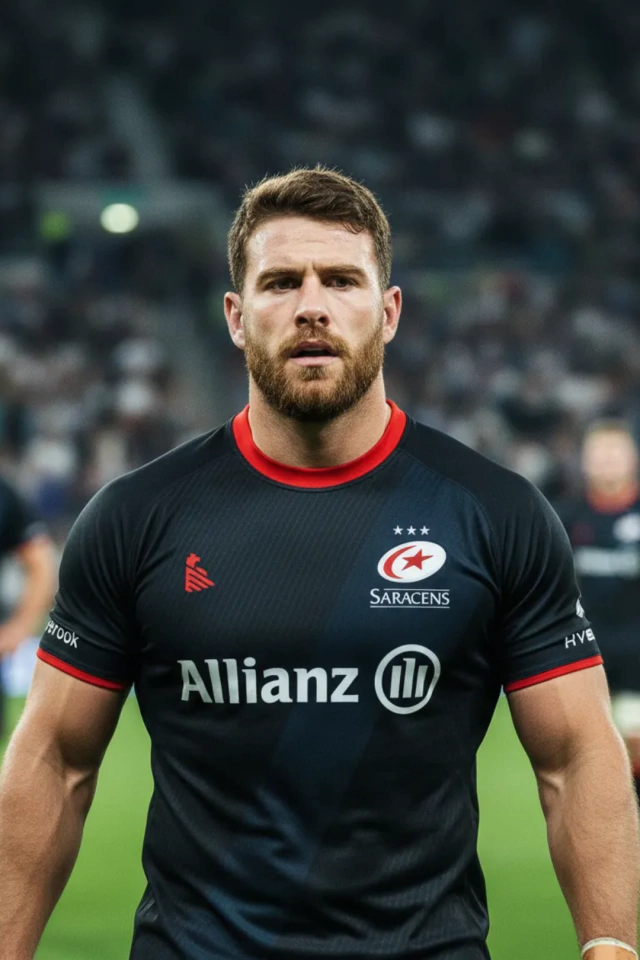 CAMISETA DE RUGBY PICTON SARACENS AWAY MATCH — imagen 2