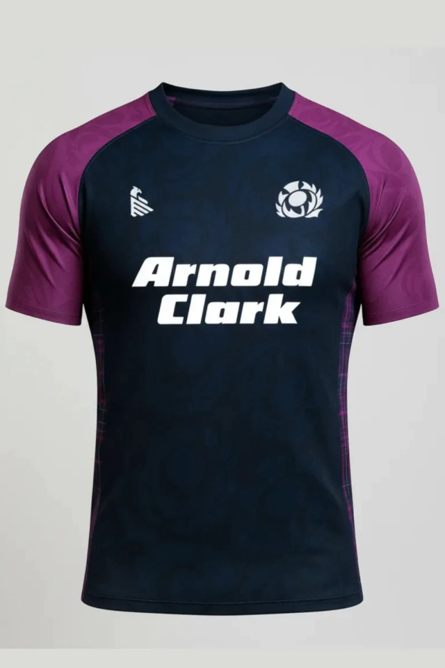 CAMISETA DE RUGBY FLYHALF ESCOCIA HOME TARTAN MATCH — imagen 3