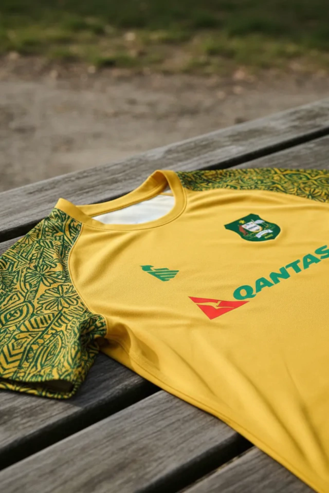 CAMISETA DE RUGBY PICTON WALLABIES HOME MATCH — imagen 4