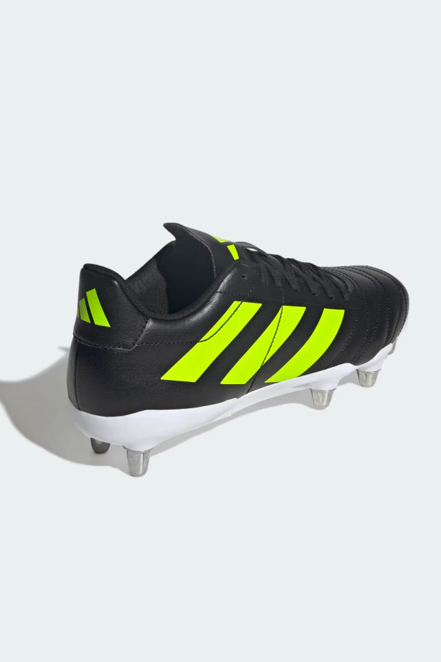 BOTINES DE RUGBY ADIDAS KAKARI SG NEGROS 8 TAPONES DE ALUMINIO INTERCAMBIABLES — imagen 6