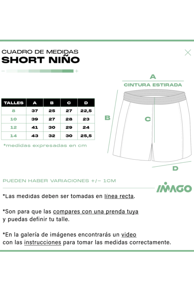 SHORT DE RUGBY IMAGO SPRINGBOKS NIÑOS 2024 — imagen 2