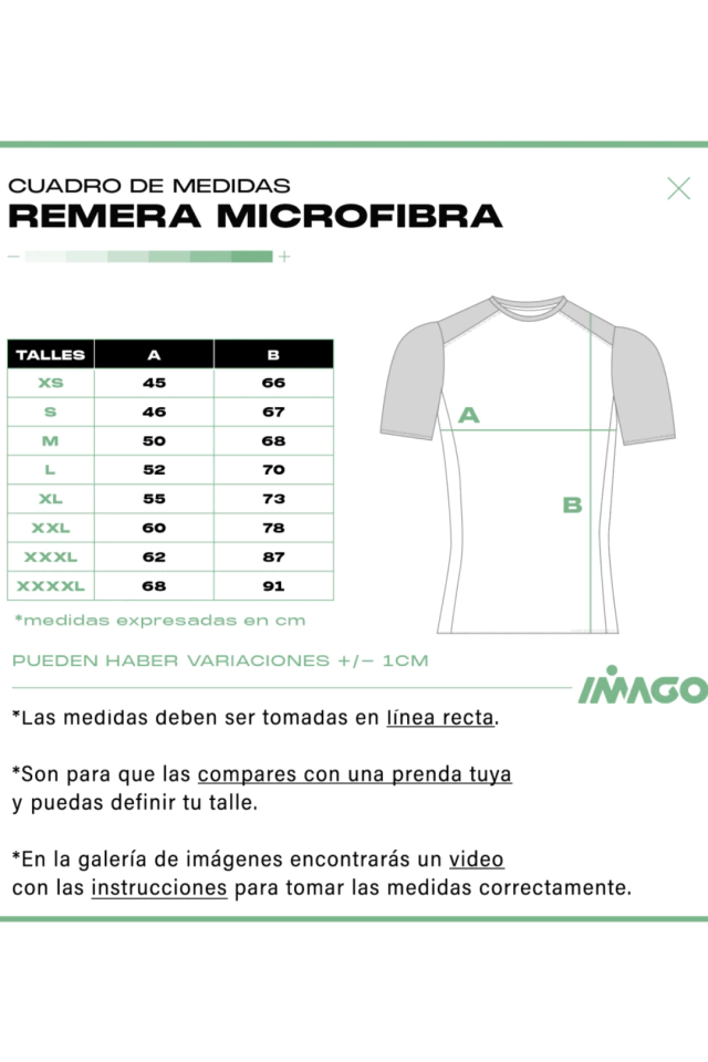 REMERA IMAGO DEPORTIVA ENTRENAMIENTO NEW ZELAND MICROFIBRA — imagen 2
