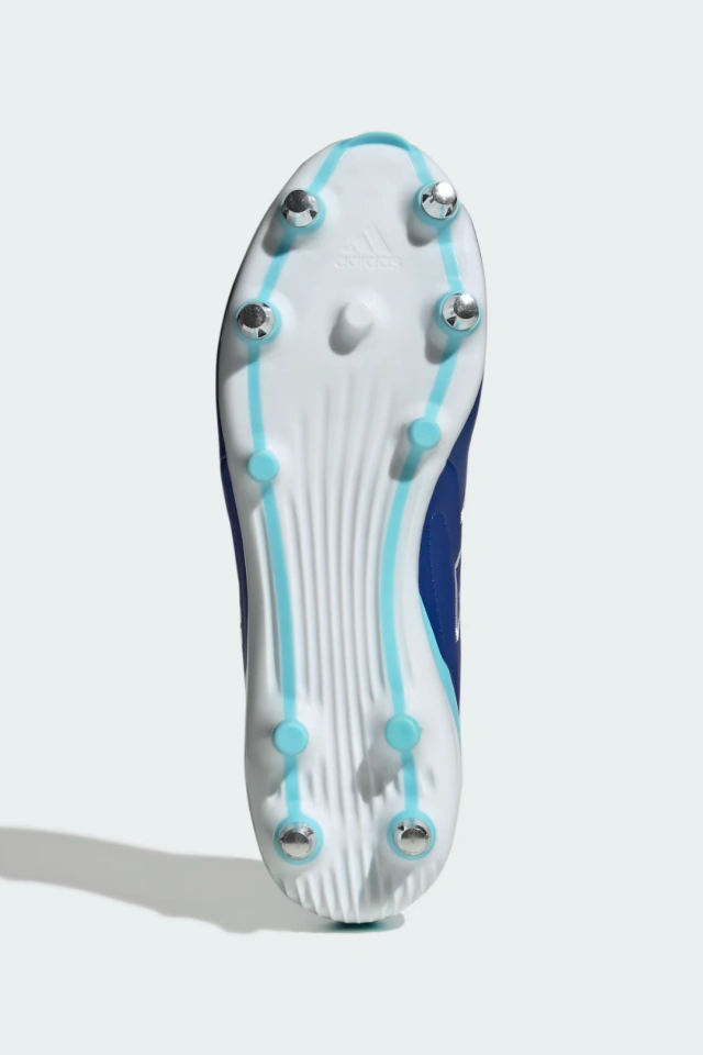 BOTINES DE RUGBY ADIDAS RS-15 ELITE AZUL 6 TAPONES DE ALUMINIO INTERCAMBIABLES — imagen 2