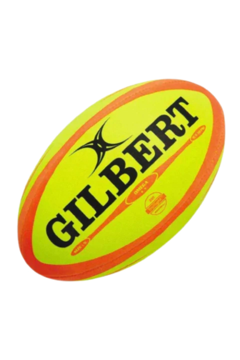 PELOTA RUGBY GILBERT OMEGA FLUO N°5