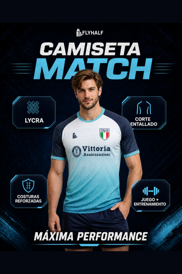 CAMISETA DE RUGBY FLYHALF ESCOCIA HOME TARTAN MATCH — imagen 5