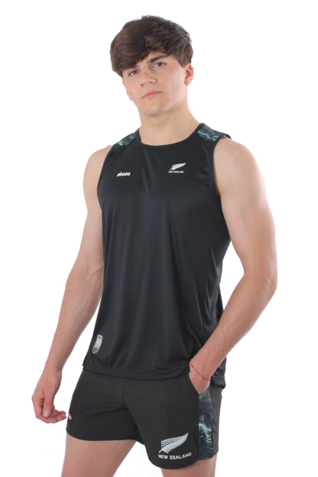 MUSCULOSA ENTRENAMIENTO IMAGO ALL BLACKS JUNGLE