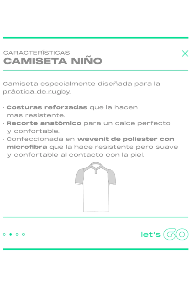 CAMISETA DE RUGBY IMAGO FIJI 2024 NIÑOS — imagen 4