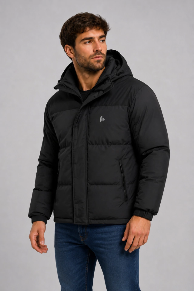 CAMPERA FLYHALF LENNOX BLACK