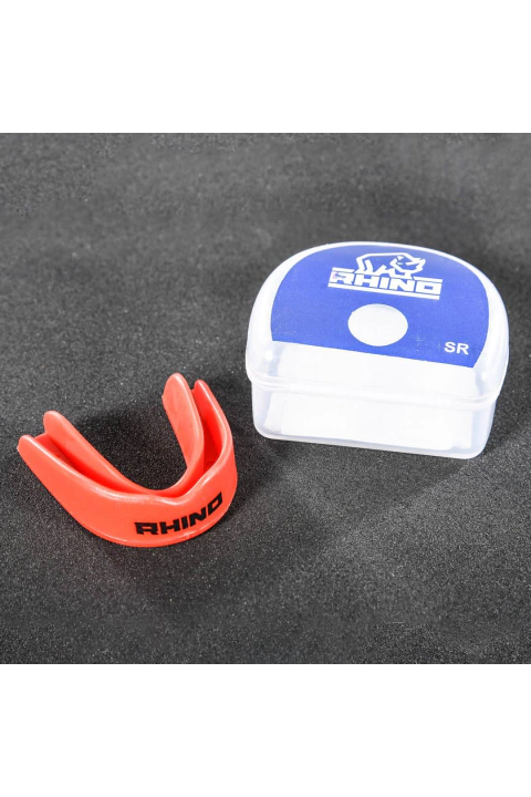 PROTECTOR BUCAL RHINO MOUTH GUARD SENIOR ROJO - comprar online