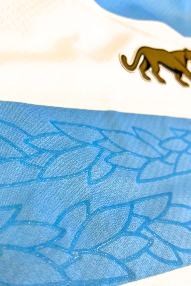 CAMISETA DE RUGBY LOS PUMAS LE COQ HOME MATCH MAILLOT 24/25 — imagen 3