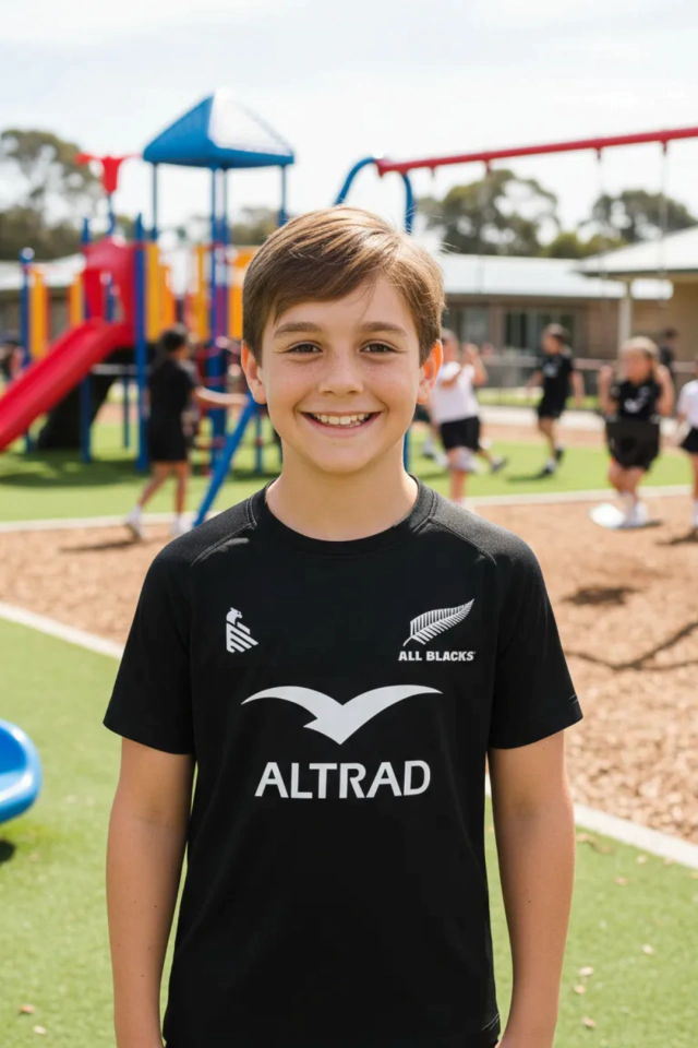 CAMISETA DE RUGBY PICTON ALL BLACKS FORCE NIÑOS — imagen 2