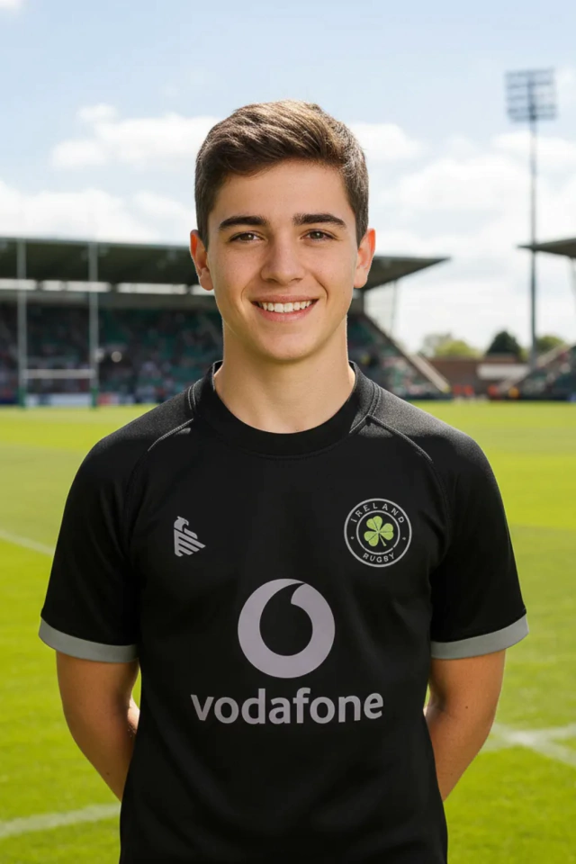 CAMISETA DE RUGBY PICTON IRLANDA BLACK FORCE NIÑOS — imagen 4