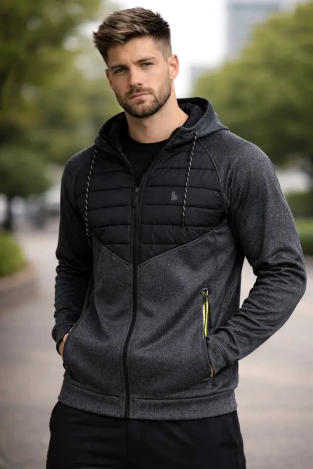 CAMPERA DEPORTIVA FLYHALF CHIPPER GREY — imagen 5