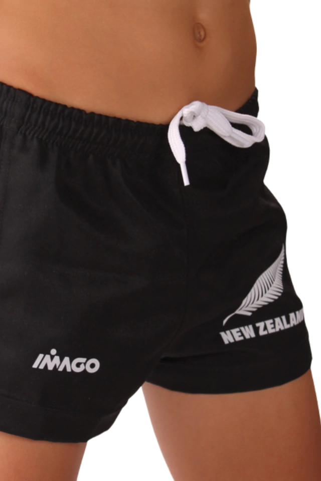 SHORT DE RUGBY IMAGO ALL BLACKS NIÑOS — imagen 3