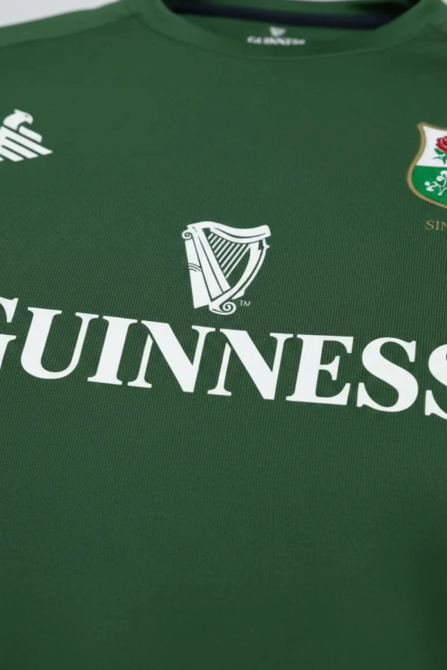CAMISETA DE RUGBY FLYHALF FORCE IRISH & BRITISH LIONS VERDE — imagen 4