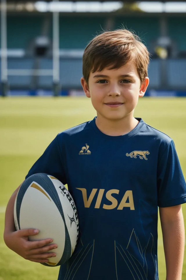 CAMISETA DE RUGBY LE COQ SPORTIF LOS PUMAS AWAY FAN 24/25 KIDS