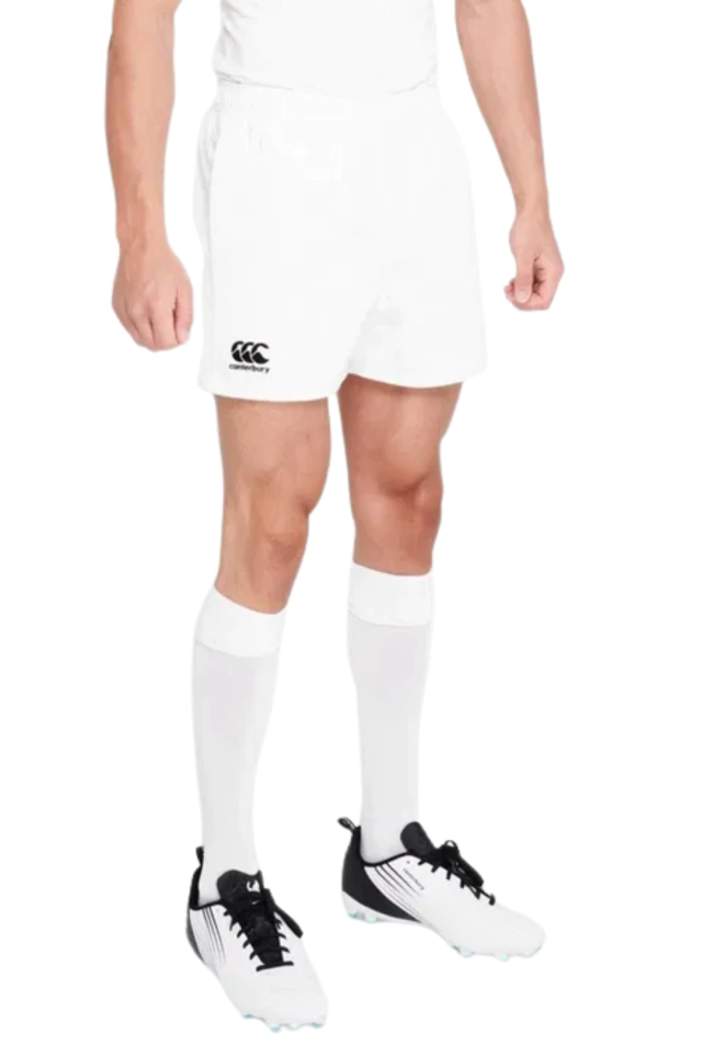 SHORT DE RUGBY CANTERBURY GABARDINA BLANCO IMPORTADO