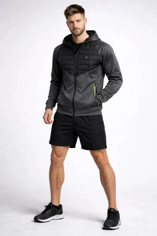 CAMPERA DEPORTIVA FLYHALF CHIPPER GREY — imagen 2
