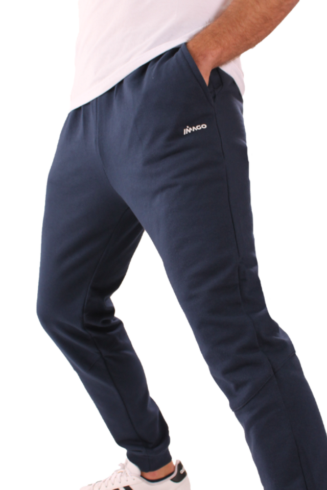 PANTALON JOGGING IMAGO AZUL ALGODON RUSTICO — imagen 3