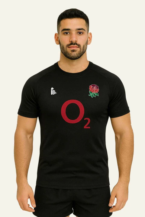 CAMISETA DE RUGBY PICTON INGLATERRA FORCE NEGRA - comprar online