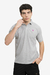 CHOMBA PICTON LEADER GRIS LOGO BORDADO FUCSIA - comprar online