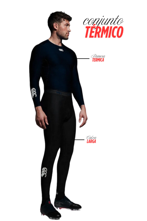 CONJUNTO TERMICO CANTERBURY - Remera y Calza Larga - comprar online