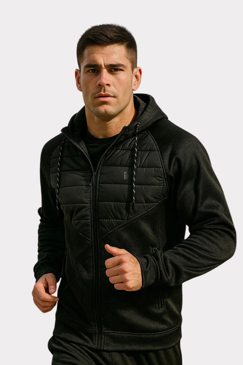 CAMPERA DEPORTIVA FLYHALF CHIPPER BLACK - comprar online