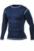 Remera Termica Manga Larga Flash azul