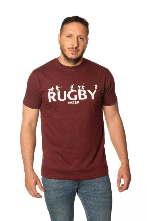 REMERA PICTON SKILLS BORDEAUX - comprar online