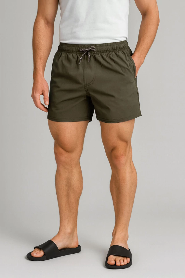 TRAJE DE BAÑO PICTON SOLID SPANDEX VERDE NORY