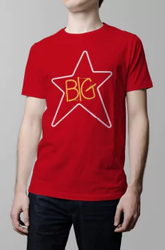 Remera Big Star roja hombre