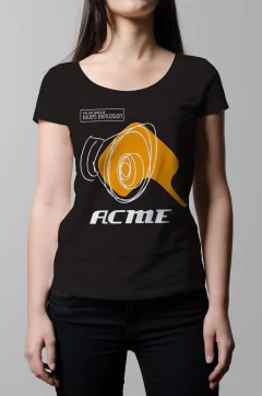 Remera Jon Spencer Blues Explosion negro mujer