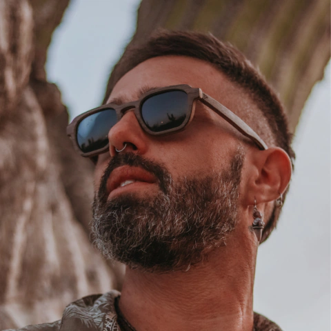 Anteojos de sol Tronador Nogal