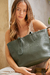 TOTE BAG CON CIERRE VERDE INGLÉS - comprar online