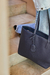 TOTE BAG CON CIERRE AZUL SOFT - tienda online