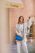 CARTERA MEDIUM AZUL FRANCIA - tienda online