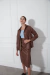 FALDA GRETA CHOCOLATE - SHOP - VERO FOREST