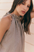 TOP LUCILE GRIS - SHOP - VERO FOREST