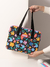 Imagen de Funda Porta Notebook Floreria Negra