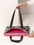 Funda Porta Notebook Floreria Negra - Viache