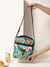 Lunchera Jacinta Jardin Japones Verde - Linea Premium - Viache