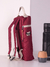 Mochila matera bordó - tienda online