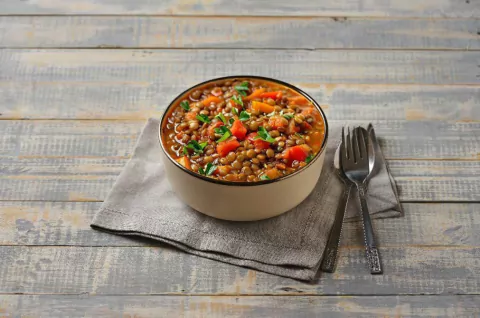 GUISO DE LENTEJAS RURAL CON CARNE - comprar online