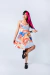 Vestido Clementine Montañitas Blue - tienda online